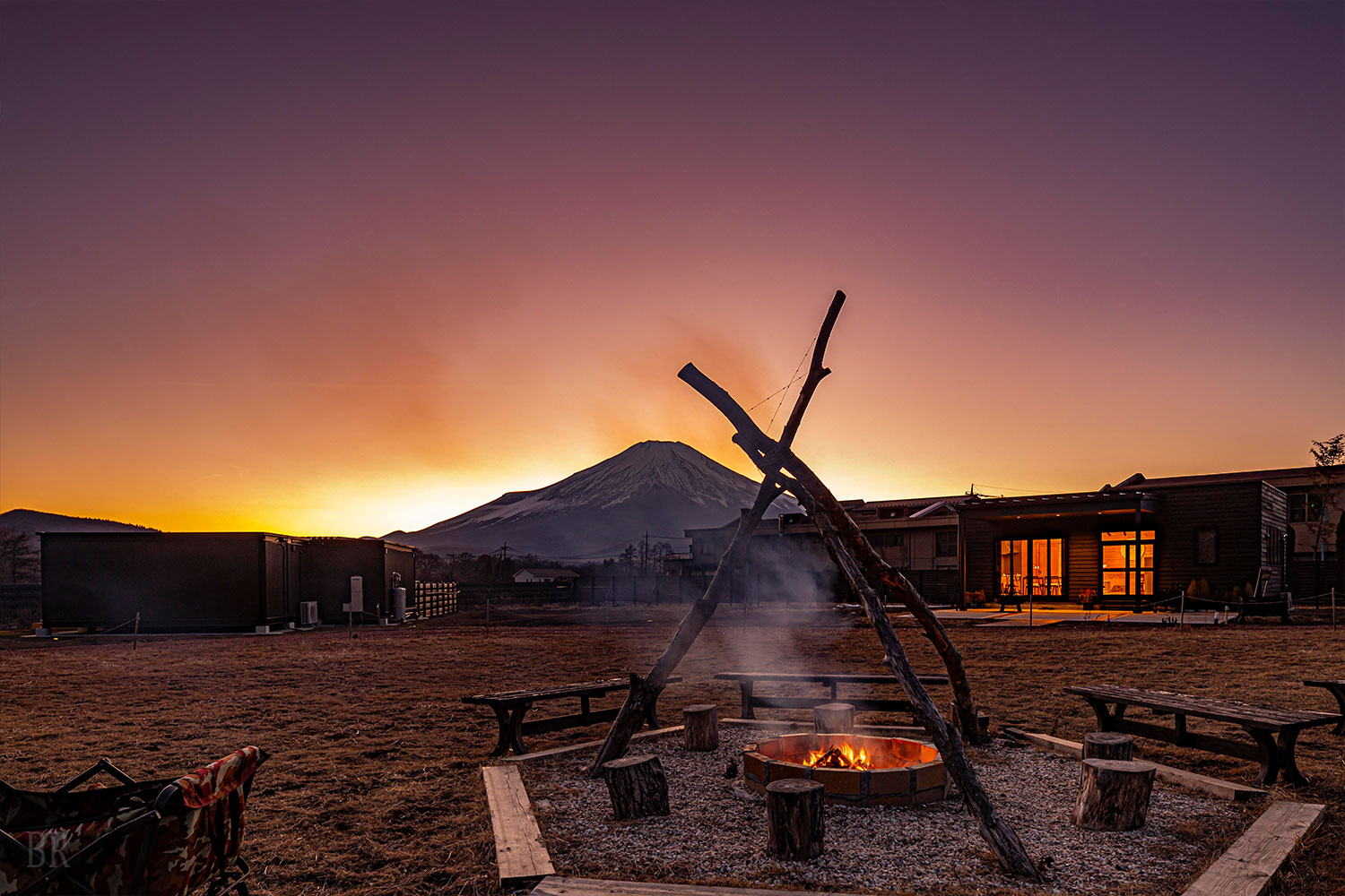 Seven Scenic Glamping Units with a Prime View of Mt.Fuji
