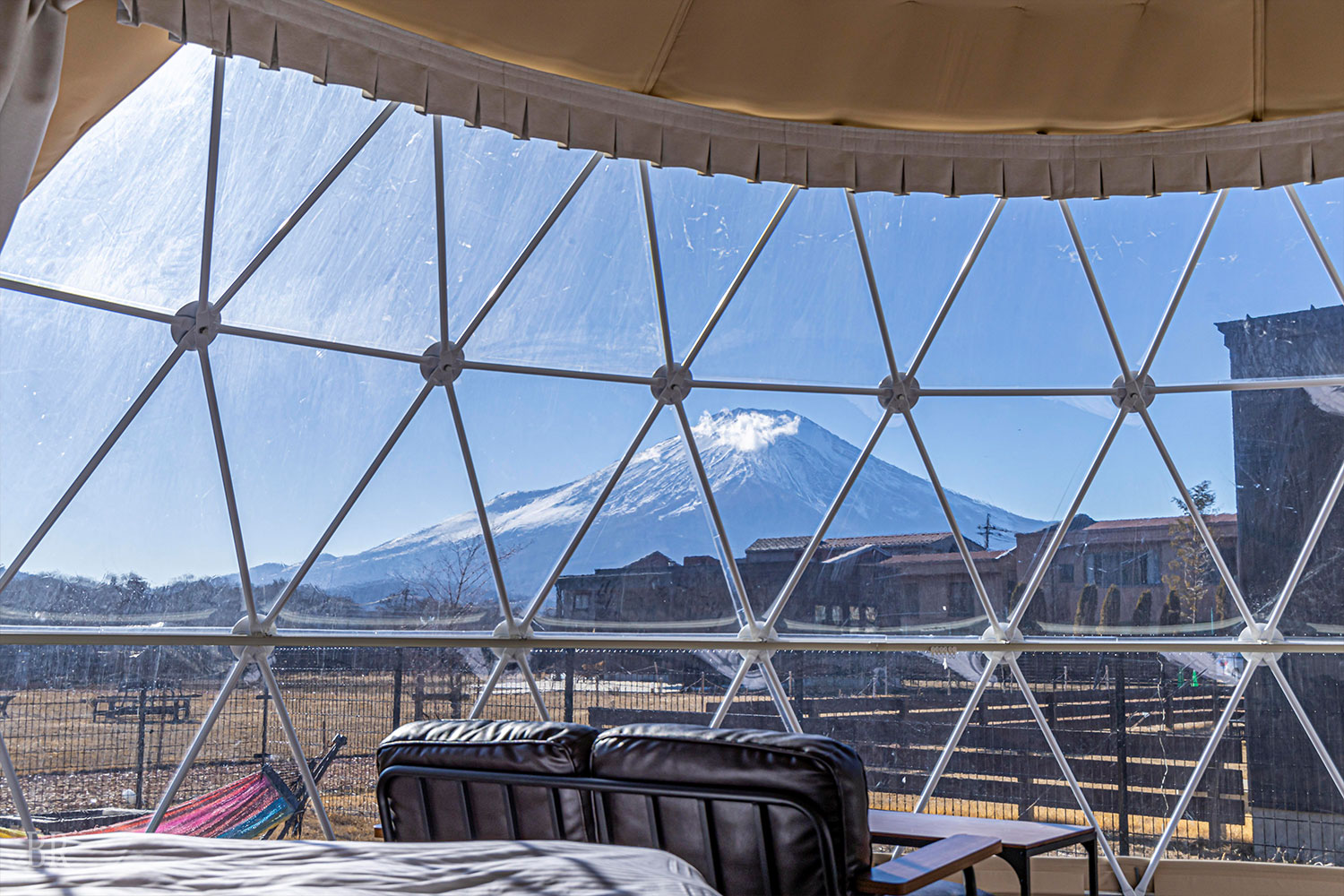 Seven Units: Three Types of Dome Tents and a Luxury Cottage