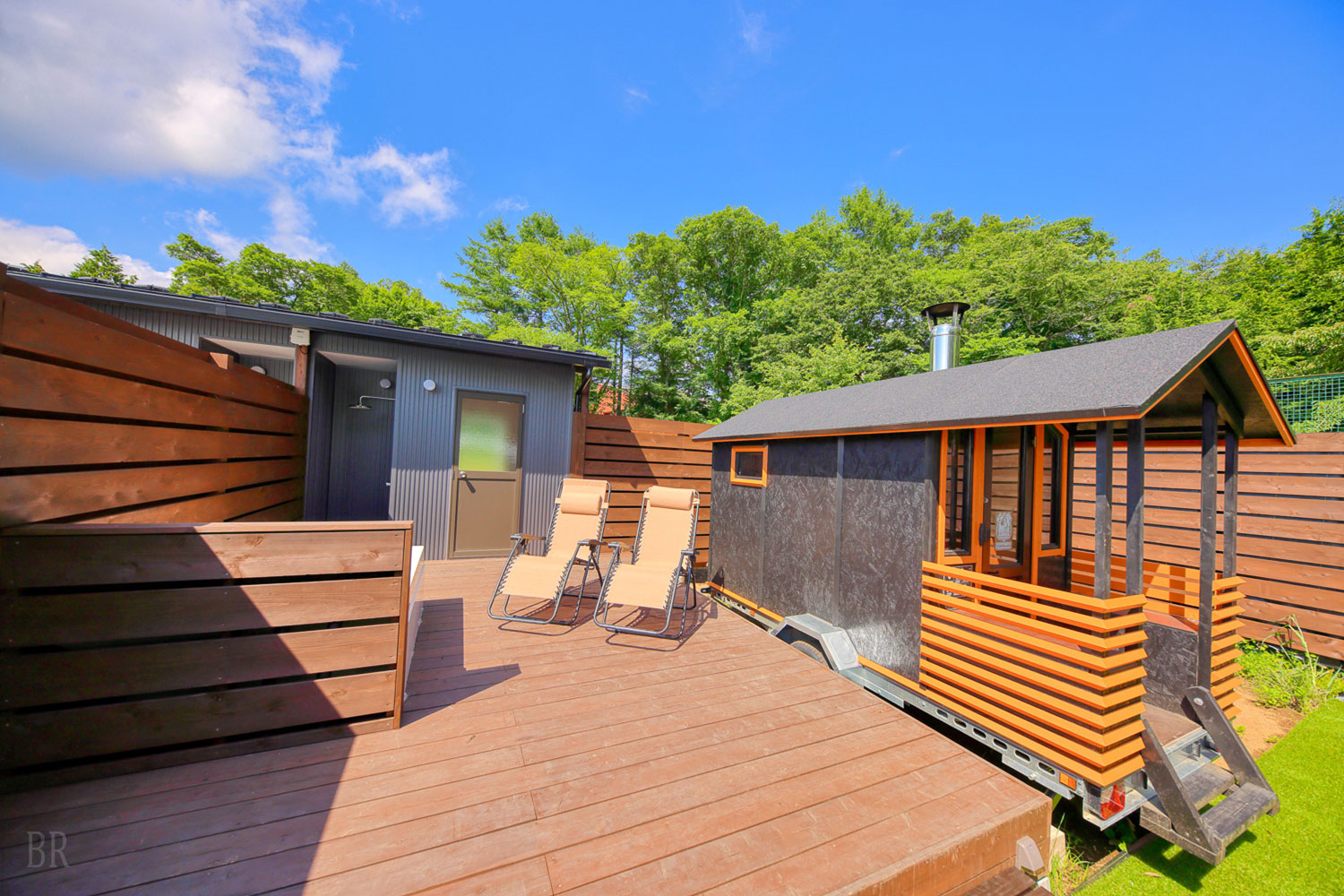Two Private Saunas, 