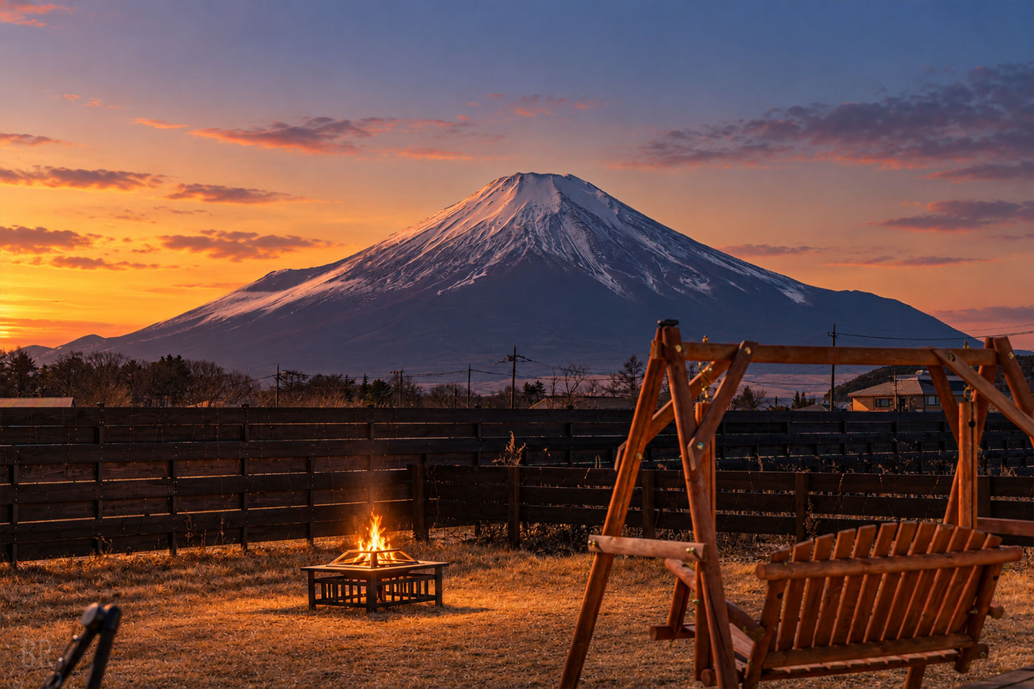 A Bonfire Experience in Your Private Garden