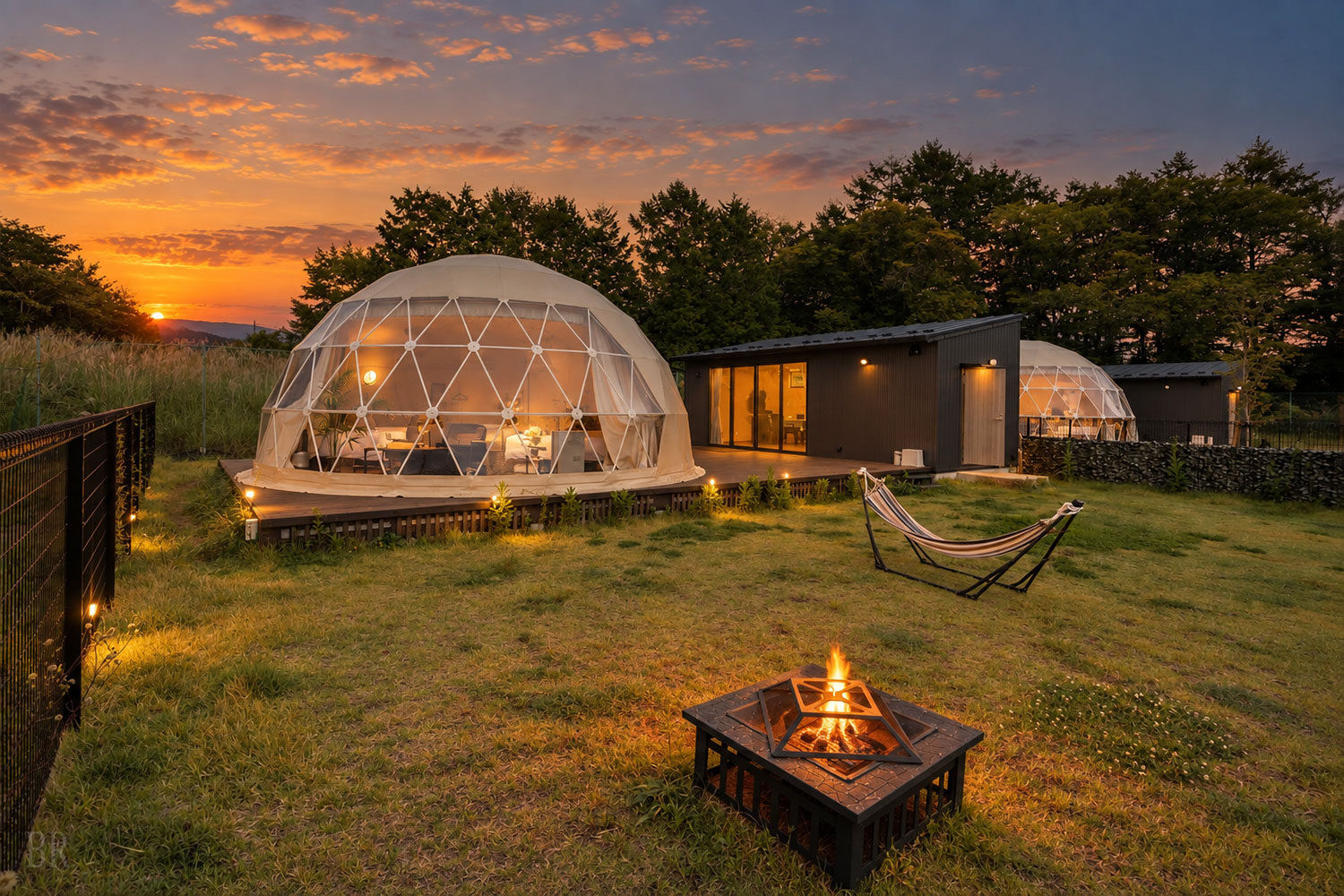 A Bonfire Experience in Your Private Garden